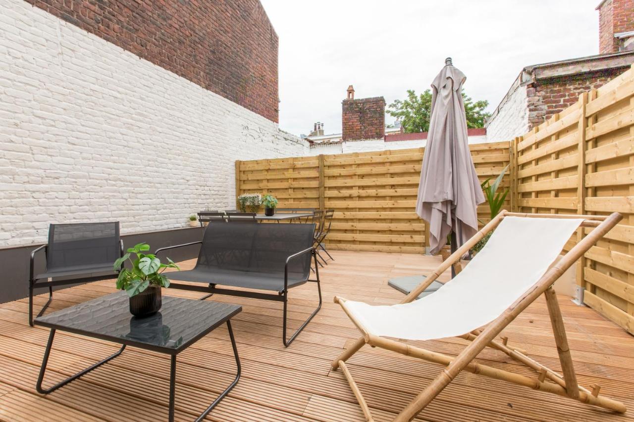 Appartement spacieux et moderne 4 chambres à 5mn à pieds République Lille Extérieur photo