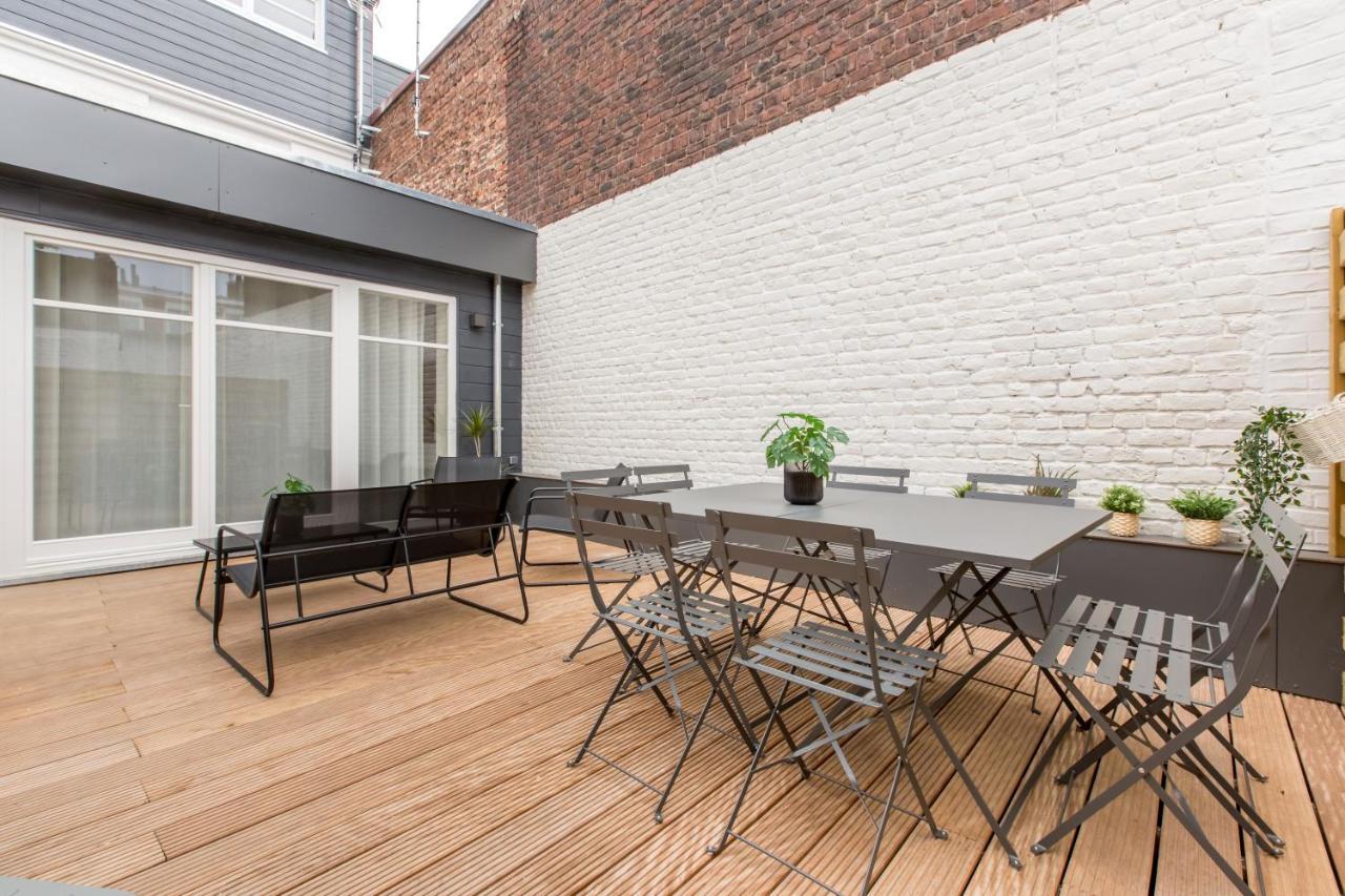 Appartement spacieux et moderne 4 chambres à 5mn à pieds République Lille Extérieur photo